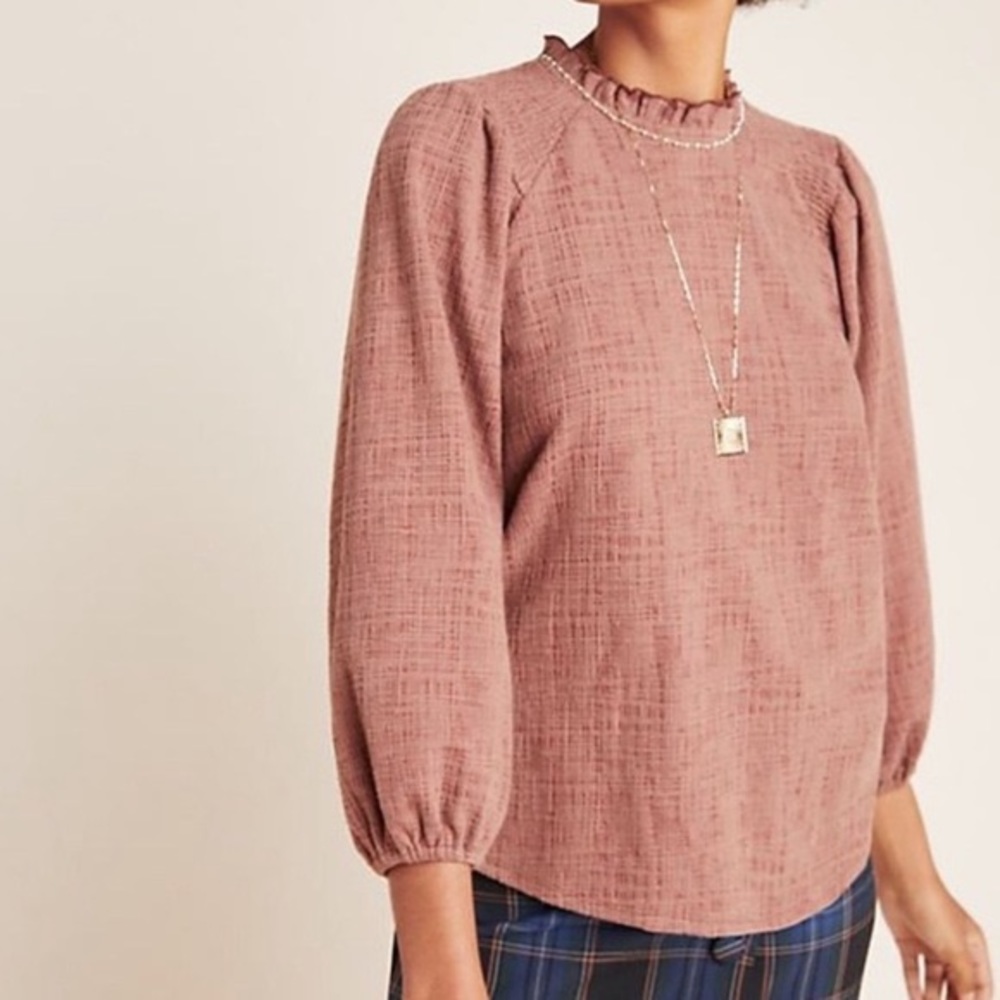 Anthro blouse